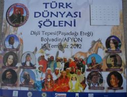 Türk Boyları Bolvadin 'de buluşuyor