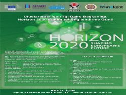 AB HORİZON 2020 3 Kasım'da