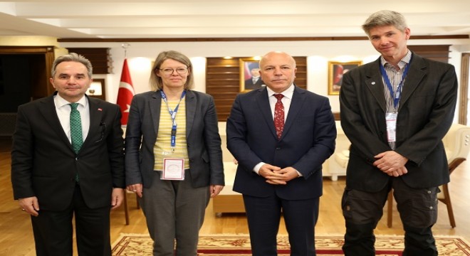AGİT heyetinden Başkan Sekmen'e ziyaret