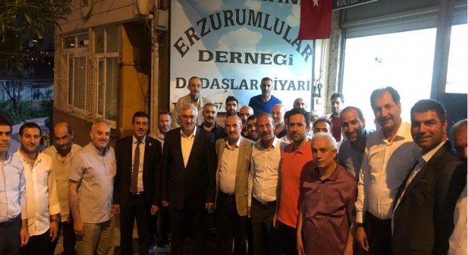 AK Parti Erzurum İl teşkilatı İstanbul'da