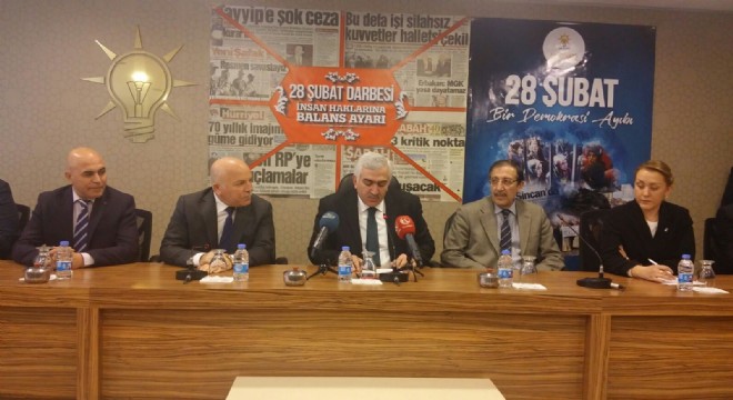 AK Parti'de 28 şubat gündemi