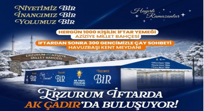 AK Parti’den Ramazan ayı ikramı