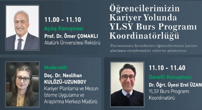ATA KARMER'den burs bilgilendirmesi