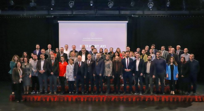 ATAUNİ Mart ayı akademik teşvik ödülleri verildi