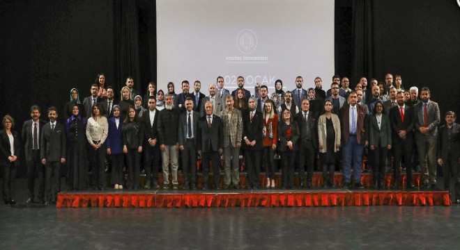 ATAUNİ'de Bilimsel Teşvikler sahiplerini buldu