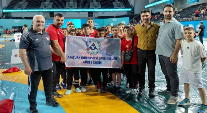 ATAUNİV Spor Kulübü Türkiye Güreş Şampiyonu oldu