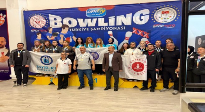 ATAUNİV bowlingte zirvede