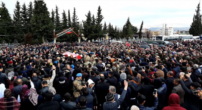 Adıyamanlı şehidi binler uğurladı