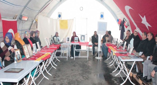 Ailelerin evlat nöbeti 116'ncı gününde