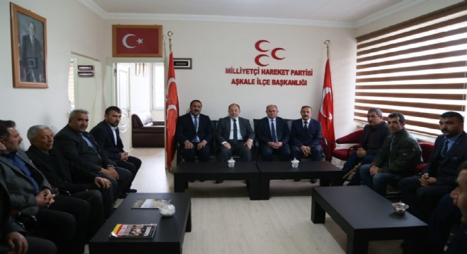 Akdağ'dan ilçelere teşekkür ziyareti