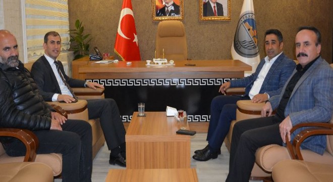 Aksu'dan Gültekin'e hayırlı olsun ziyareti