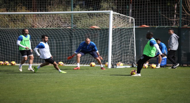 Alanyaspor'da Erzurumspor mesaisi