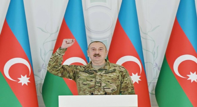 Aliyev: 'Bizi zafere götüren vatan sevgisiydi'