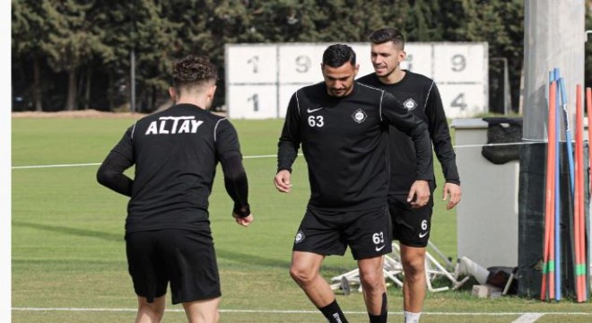 Altay'da Erzurumspor maçı mesaisi