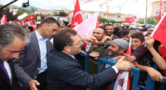 Altınok Oltu mitinginde konuştu