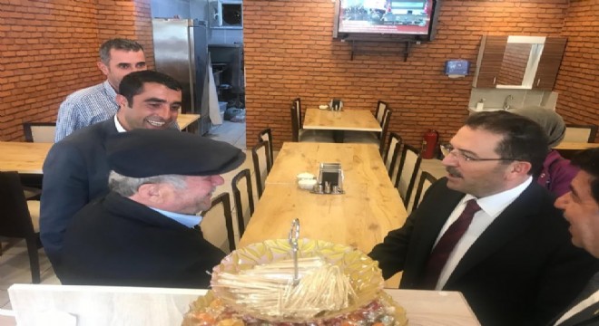 Altınok Tekman'da vatandaşlarla bir araya geldi