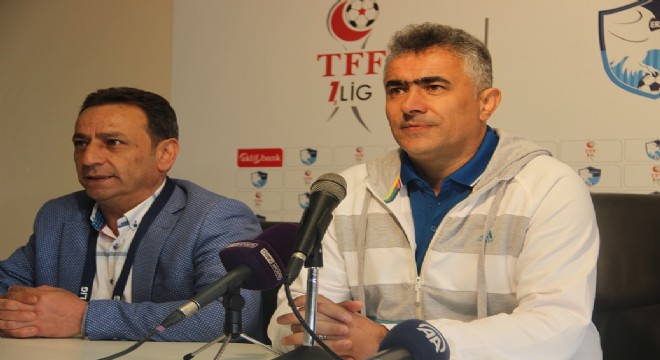 Altıparmak: ‘Erzurumspor için playoff zamanı'