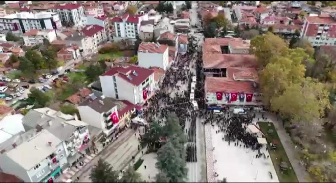 Amasya şehidini uğurladı