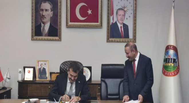 Aşkale Bakan Tekin'i ağırladı