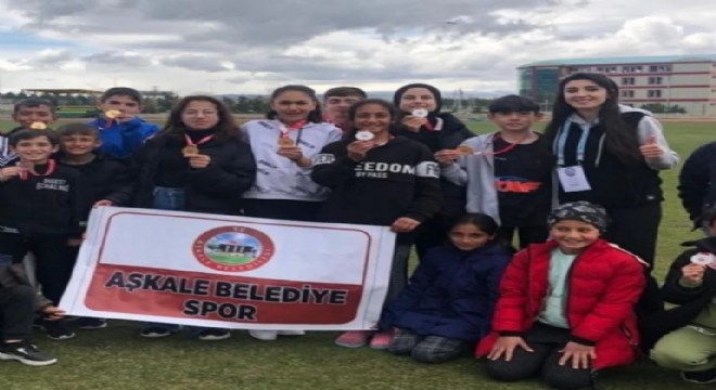 Aşkale Belediyespor'dan atletizm başarısı