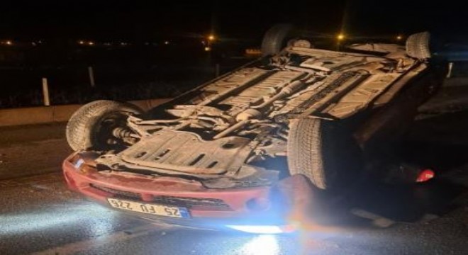 Aşkale Çayköy'de trafik kazası: 2 yaralı