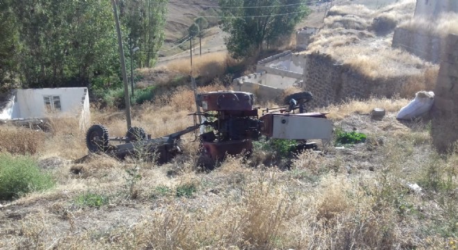 Aşkale Dereköy'de traktör kazası: 1 ölü