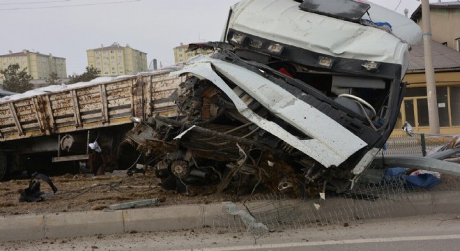 Aşkale'de faciadan dönüldü