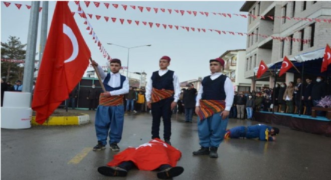 Aşkale'de milli coşku