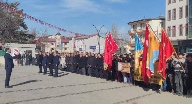 Aşkale'de milli coşku