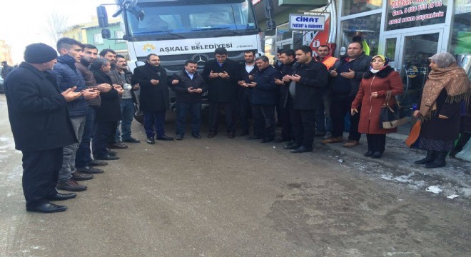 Aşkale'den Halep'e yardım