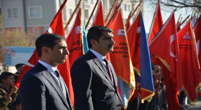 Atatürk, Aşkale'de saygı ve minnetle anıldı