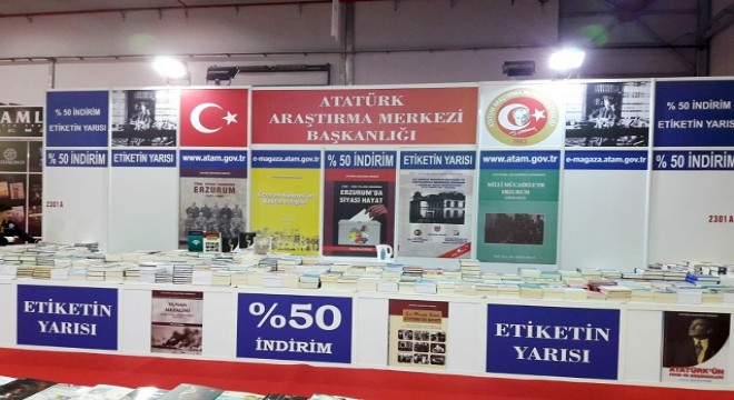 Atatürk KDTYK  Yayınları Erzurum Kitap Fuarı'nda