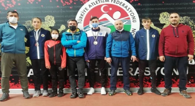 Atletizmde Erzurum'un gururu oldular