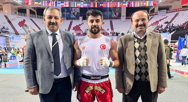 Avrupa Kick Boks Şampiyonası'nda ETÜ gururu