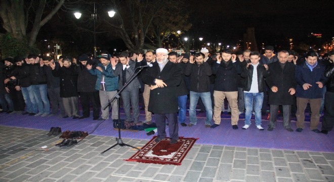 Ayasofya Meydanı'nda İsrail protestosu