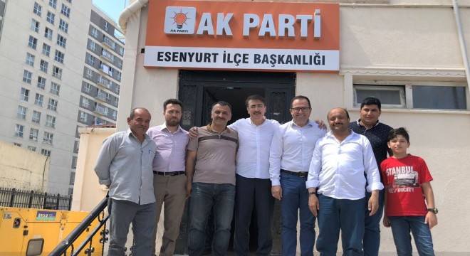 Aydemir Esenyurt'ta dadaşlarla istişare etti
