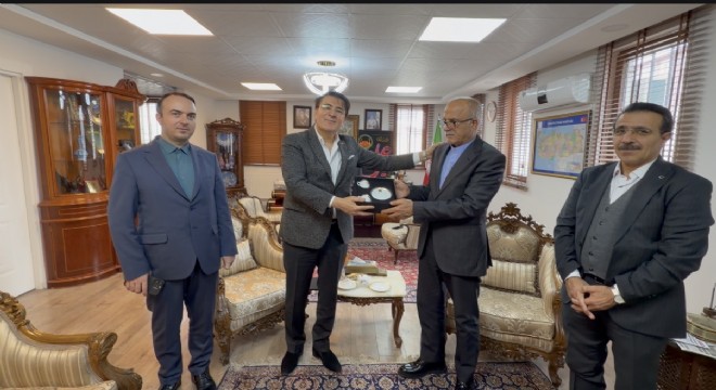 Aydemir İran Başkonsolosluğunu ziyaret etti
