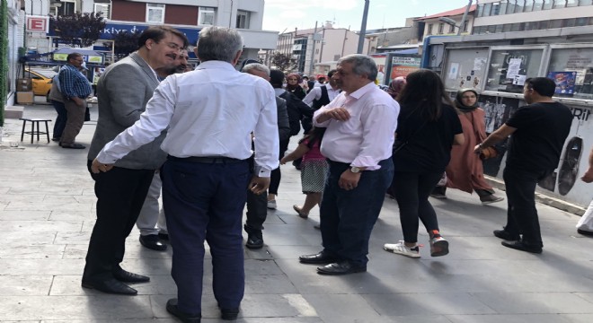 Aydemir'den sahada istişare