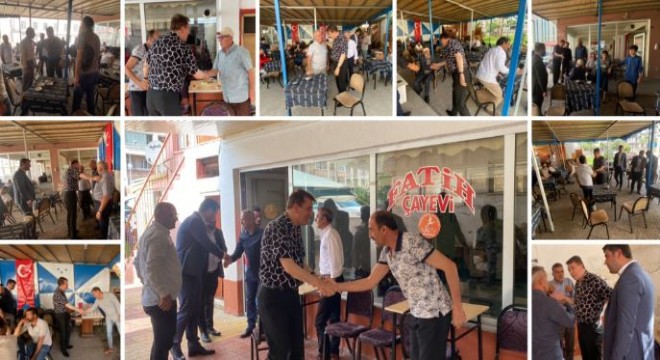 Aydemir'den ilçe ilçe Dadaşlarla istişare