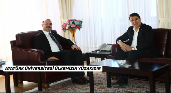 Aydemir: 'Atatürk Üniversitesi ülkemizin yüz akı'