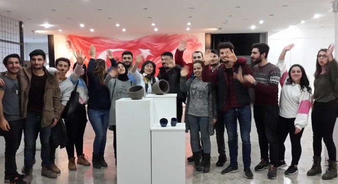 Ayduslu'dan Mekân-Kesit seramik sergisi