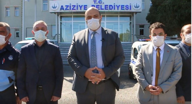 Aziziye Belediyesinden Azerbaycan'a destek