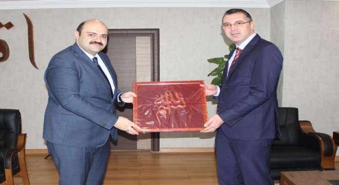 Aziziye, Bölükbaşı'nı ağırladı