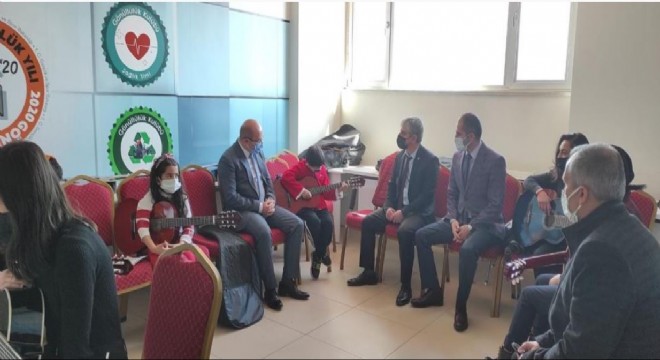Aziziye GM Kaymakam Baskın'ı ağırladı
