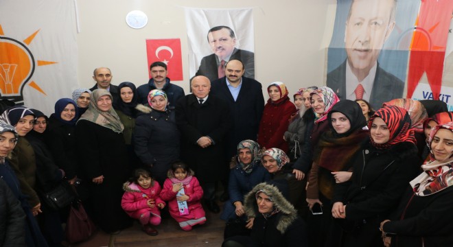 Aziziye'de AK istişare