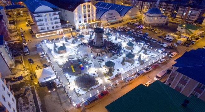 Aziziye'de Şühedaya eserle vefa