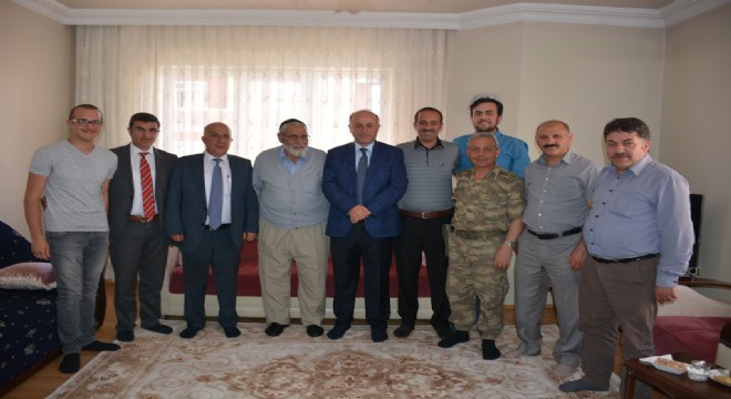 Azizoğlu, 15 Temmuz Gazisi Çılğı'yı ziyaret etti