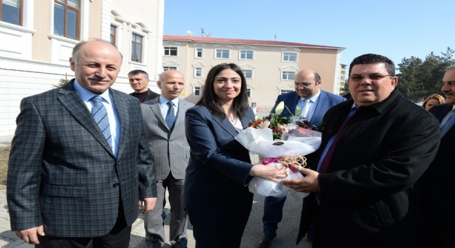 Azizoğlu, Bakan Berova'yı ağırladı