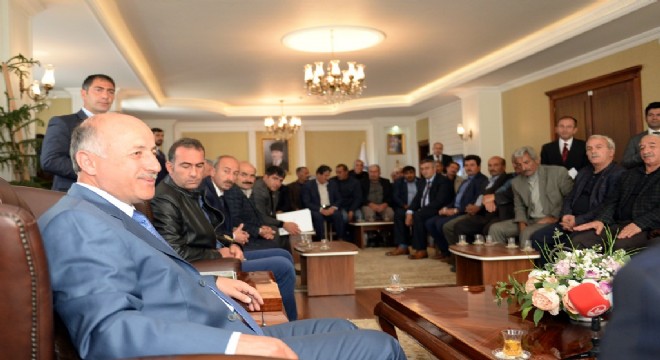 Azizoğlu muhtarlarla istişare etti