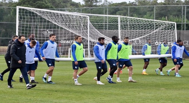 B.B. Erzurumspor, Antalya kampını tamamladı